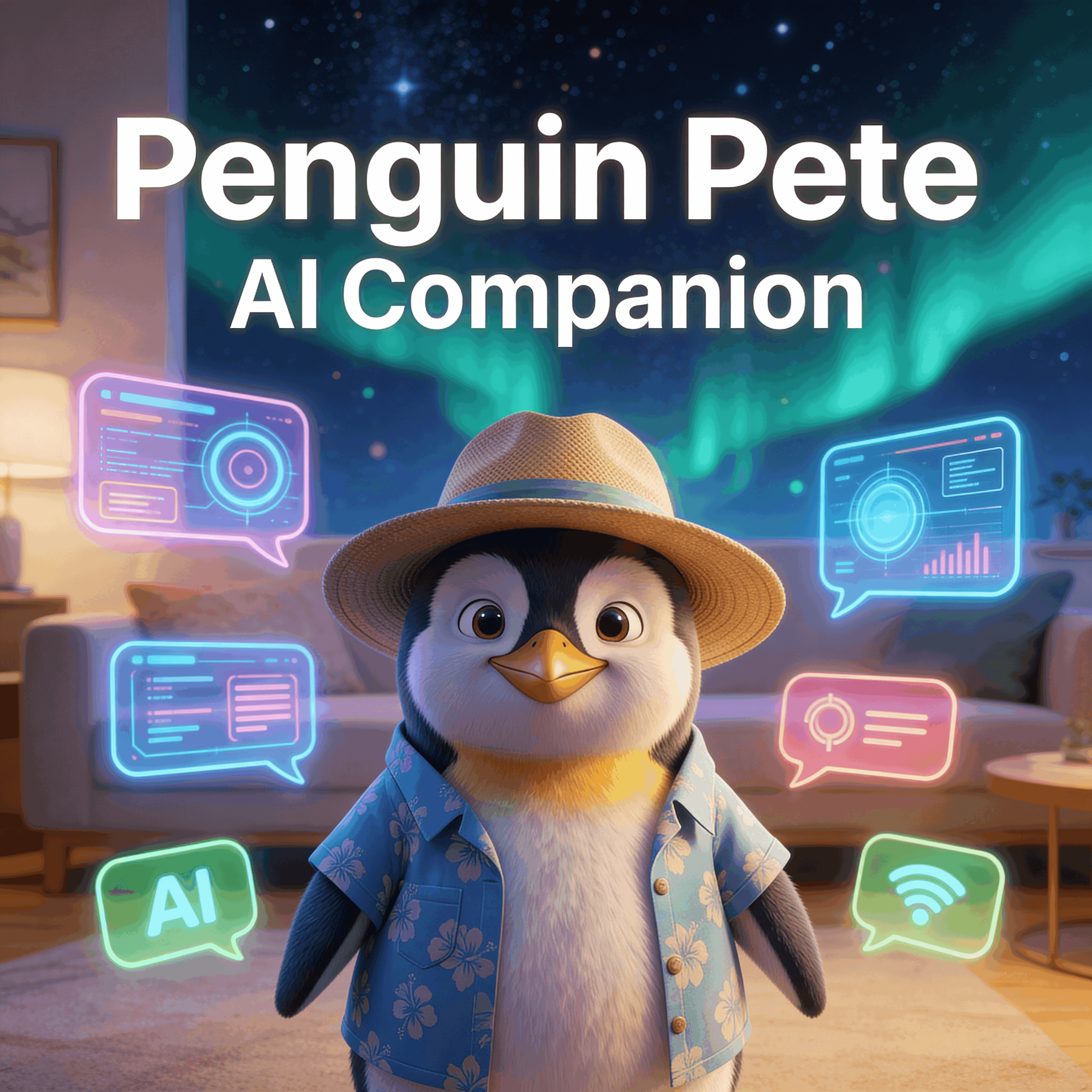 Penguin Pete your Daily AI Companion
